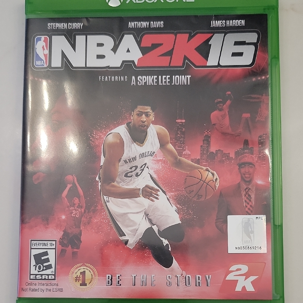 NBA 2K16 Xbox Game - Green Case